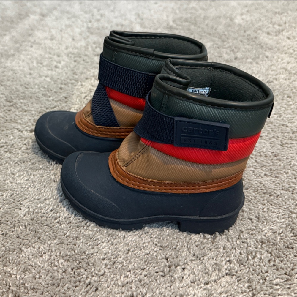 Carters Kids' Multi-Color Winter Boots
